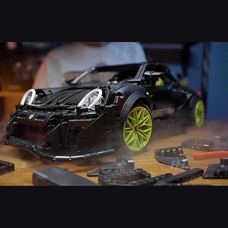 Cayman Sport Coupe - Building Blocks Set | Power Brickz