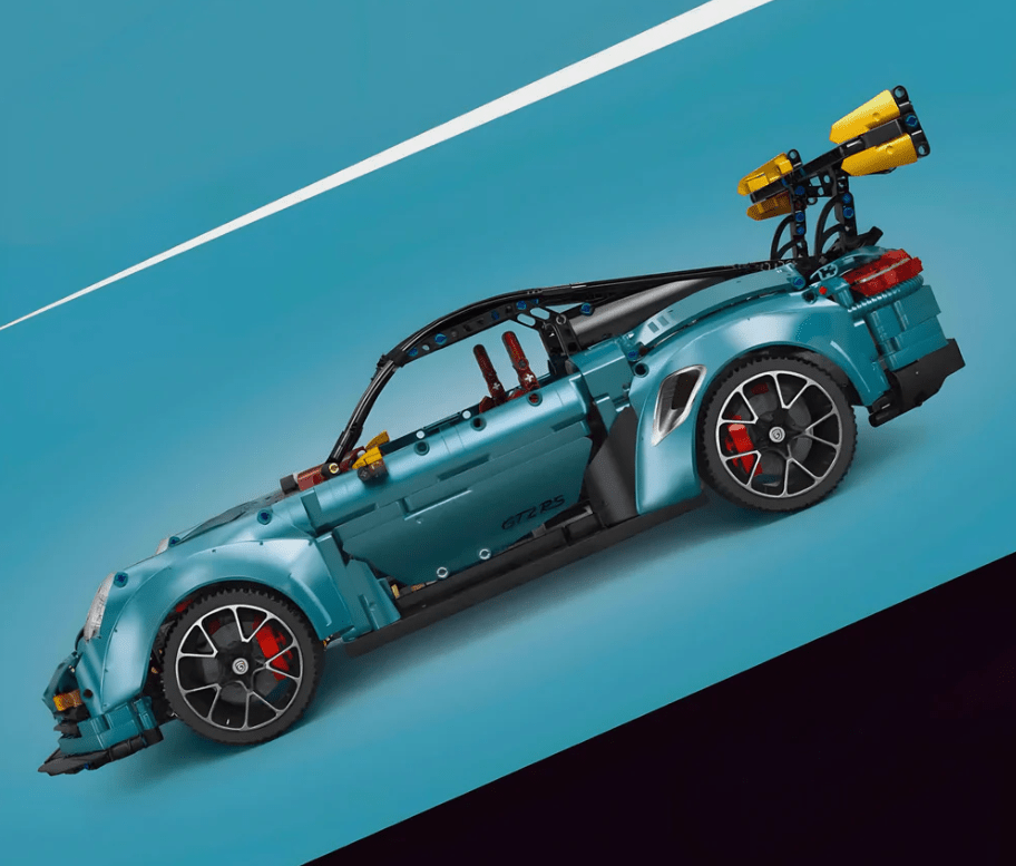 Twin-TurboGT2 Track Coupe - Building Blocks Set | Power Brickz