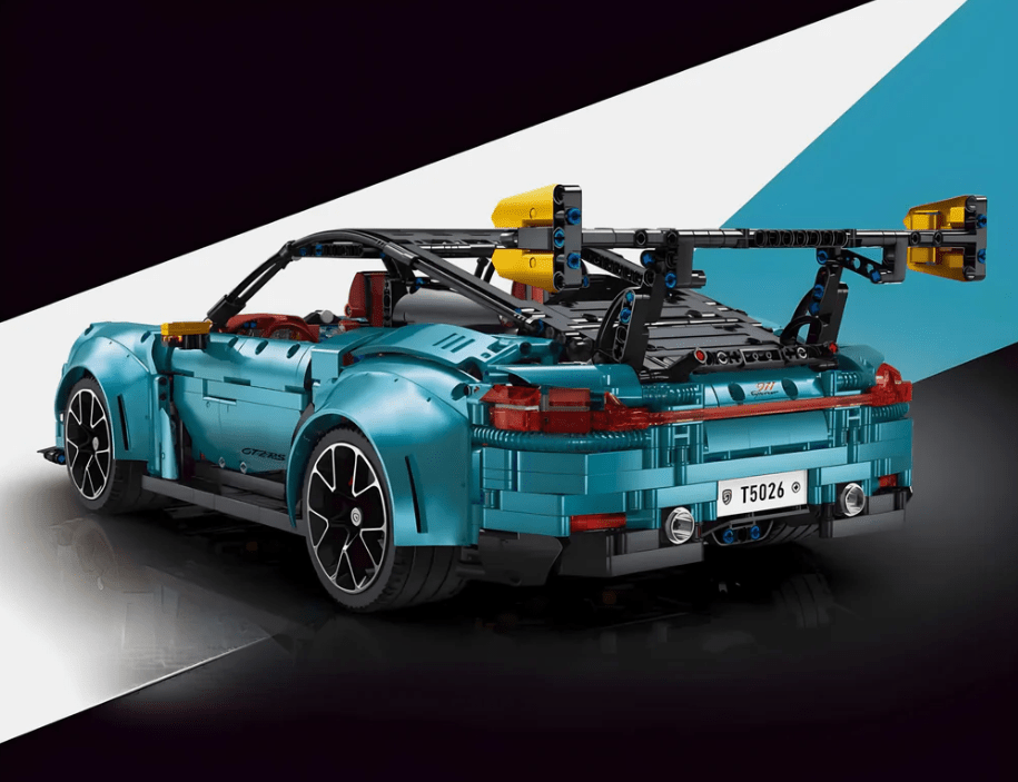 Twin-TurboGT2 Track Coupe - Building Blocks Set | Power Brickz