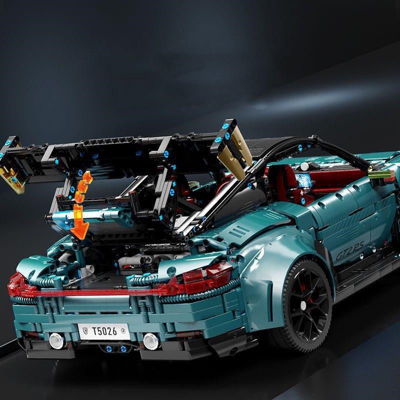 Twin-TurboGT2 Track Coupe - Building Blocks Set | Power Brickz