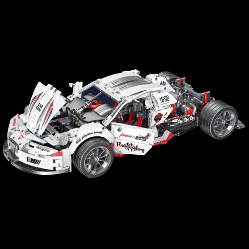 Widebody GT Dragster - Building Blocks Set | Power Brickz