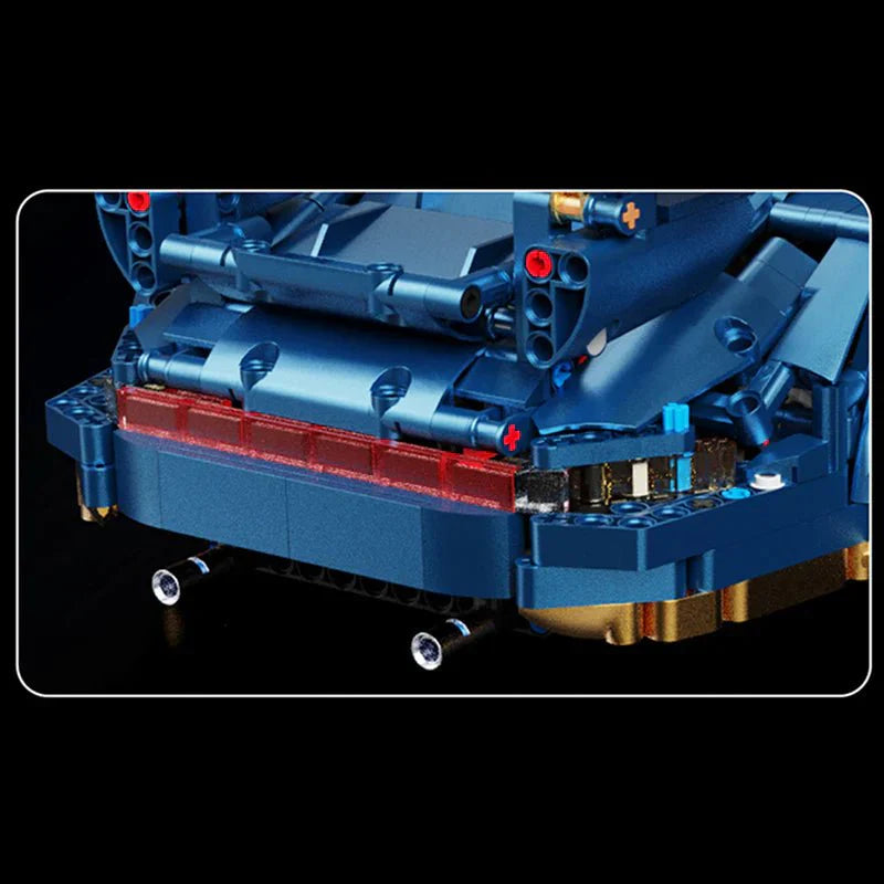 WidebodyRWB Blue - Building Blocks Set | Power Brickz