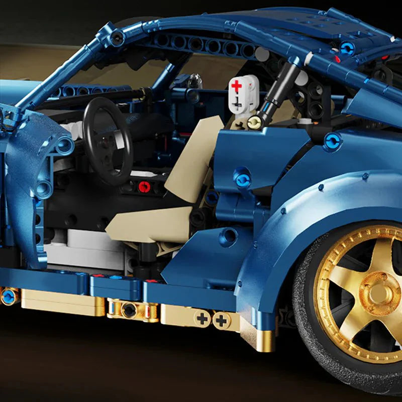 WidebodyRWB Blue - Building Blocks Set | Power Brickz