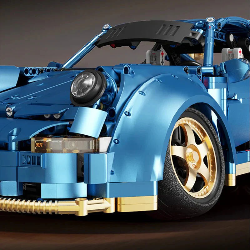 WidebodyRWB Blue - Building Blocks Set | Power Brickz
