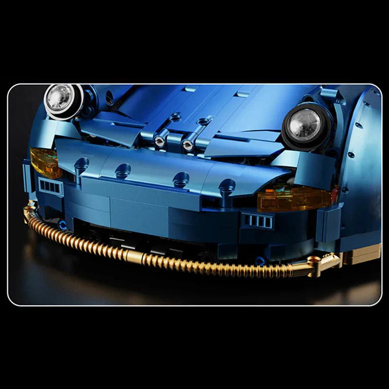 WidebodyRWB Blue - Building Blocks Set | Power Brickz