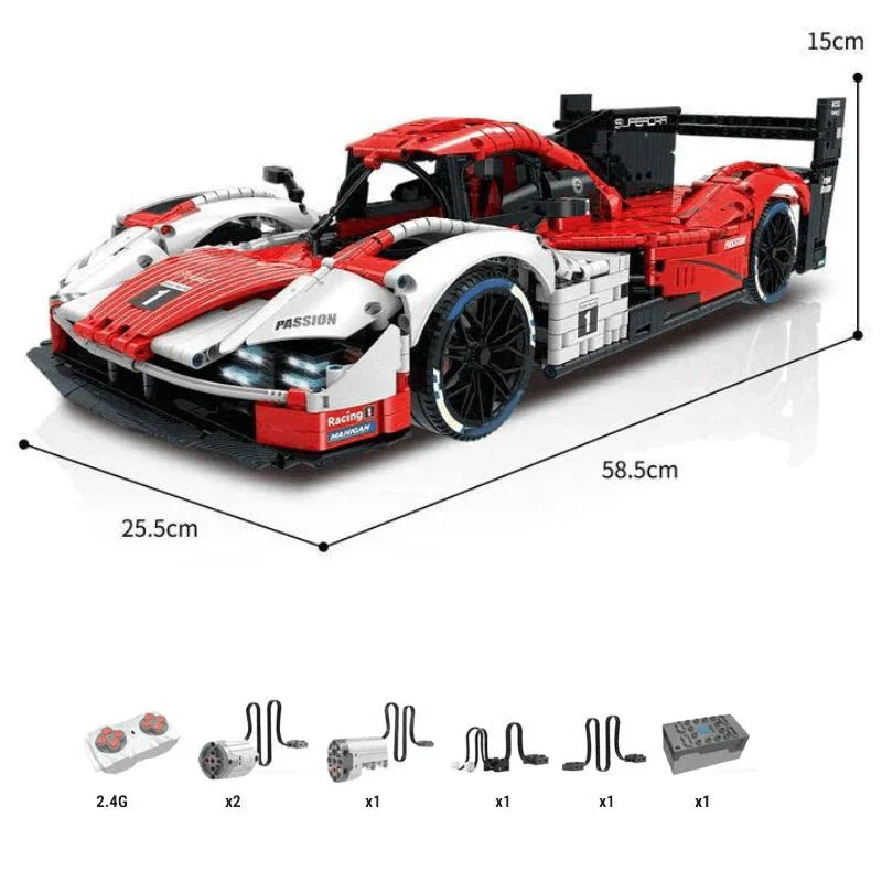 Le Mans Prototype - Building Blocks Set | Power Brickz