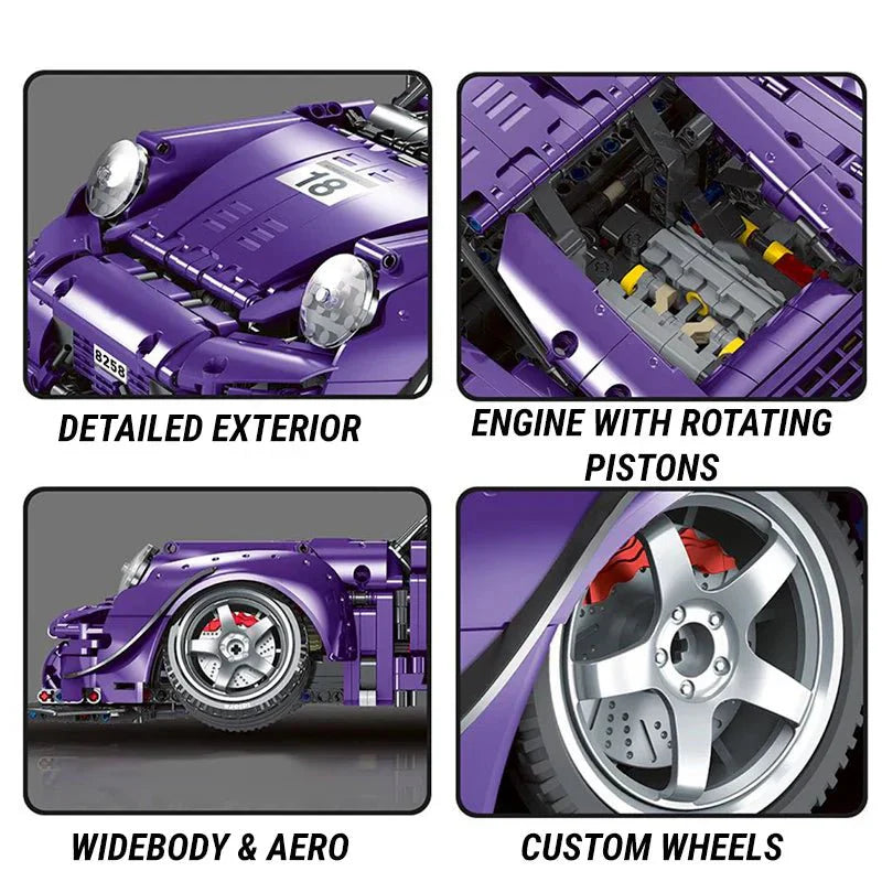 Widebody Air-CooledRotana - Building Blocks Set | Power Brickz