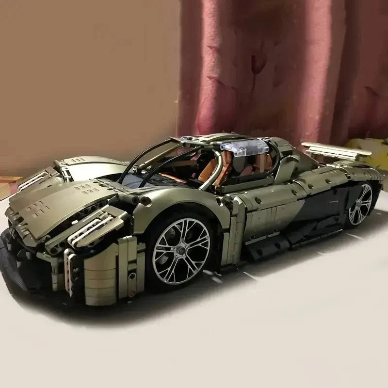Mission X Hypercar Concept - Building Blocks Set | Power Brickz
