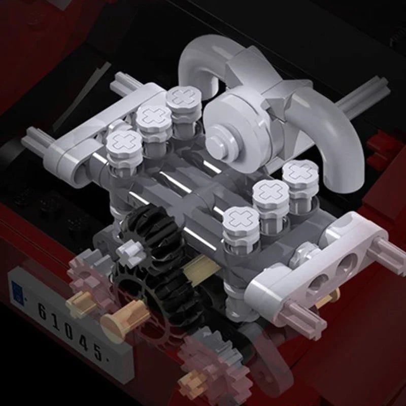 ClassicSports Car - Building Blocks Set | Power Brickz