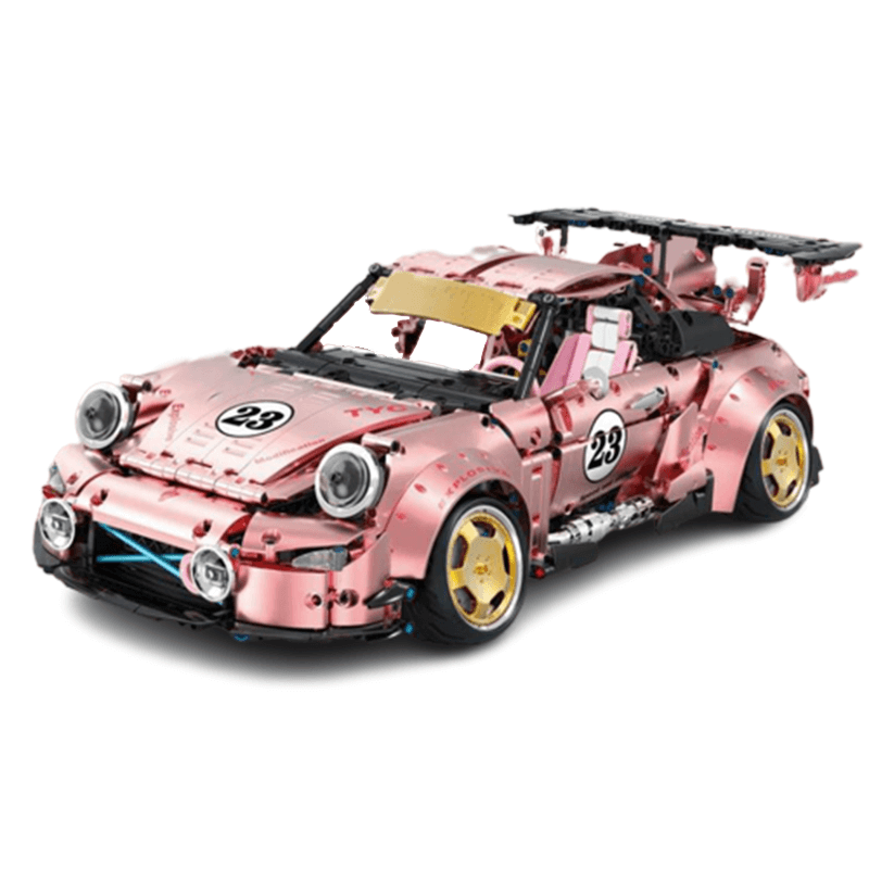 WidebodyAir-Cooled Pink - Building Blocks Set | Power Brickz