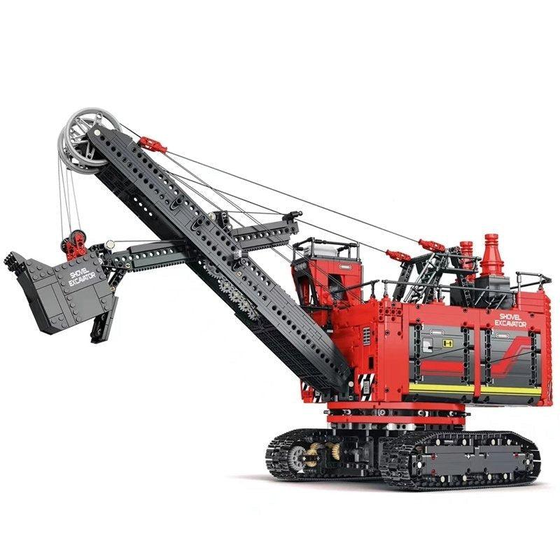 Heavy Power Shovel Excavator - Building Set | Power Brickz