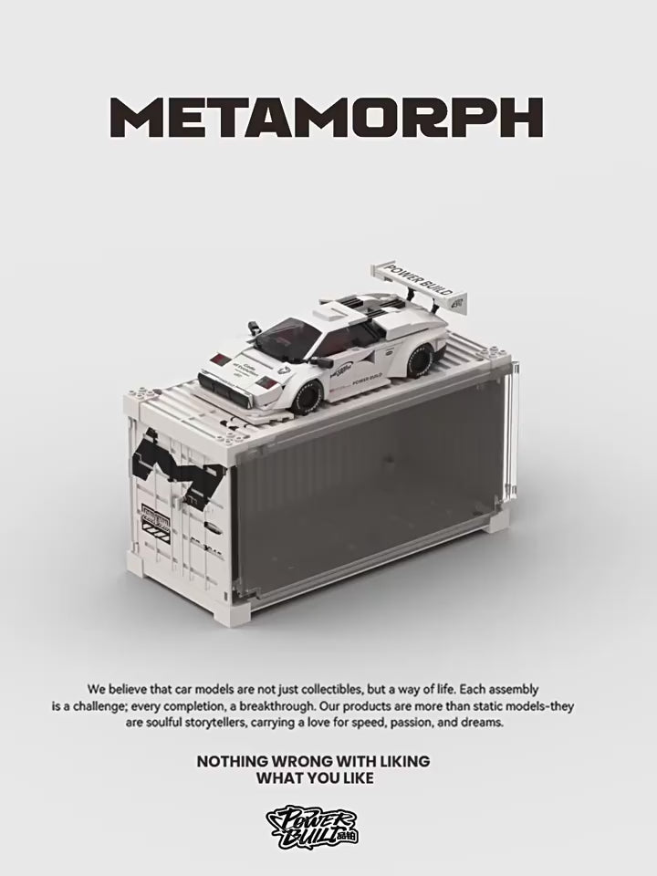 Metamorph Countach | Building Blocks Set – Power Brickz