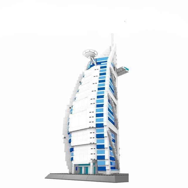 Burj Al Arab Hotel Dubai - Building Blocks Set | Power Brickz