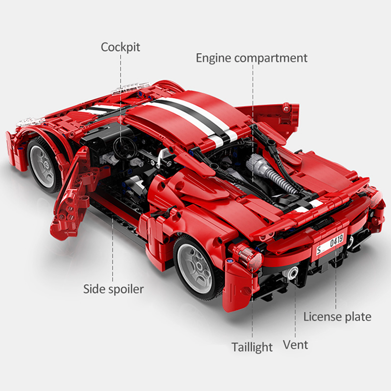 ItalianRemote Control - Building Blocks Set | Power Brickz