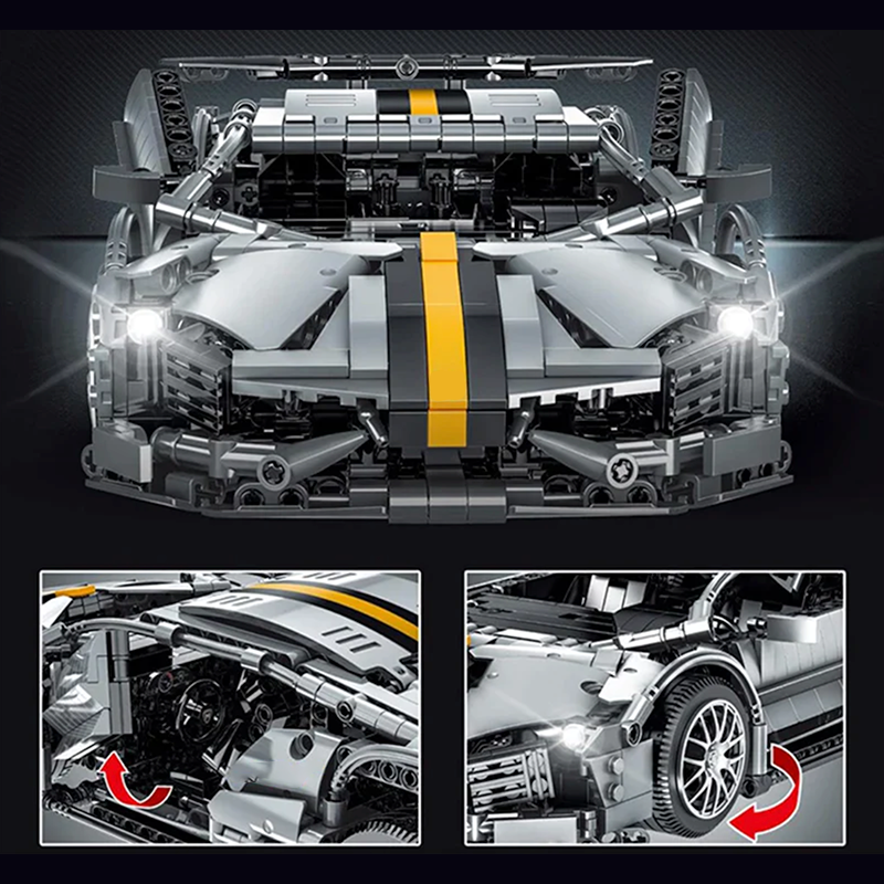 Shadow Bull SV edition - Building Blocks Set | Power Brickz