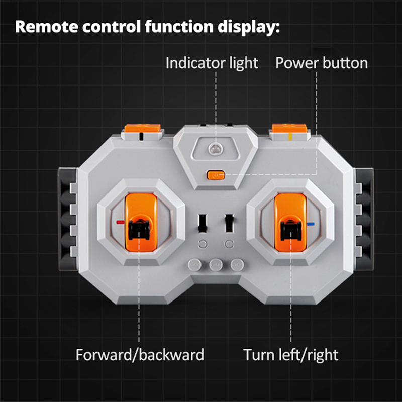 ItalianRemote Control - Building Blocks Set | Power Brickz