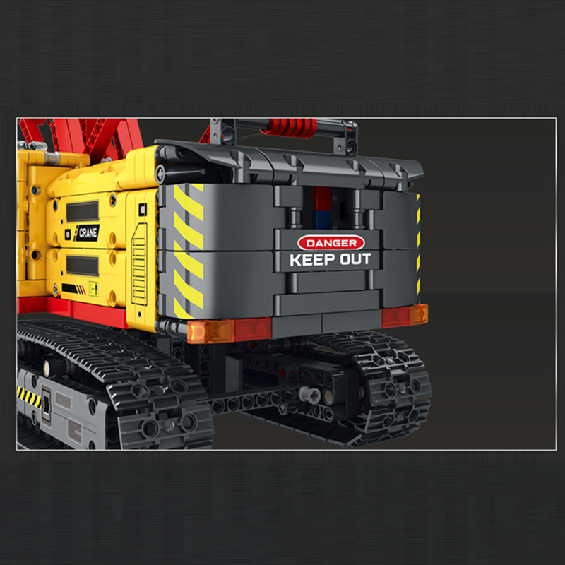 Dragline Excavator Remote Control - Building Blocks Set | Power Brickz