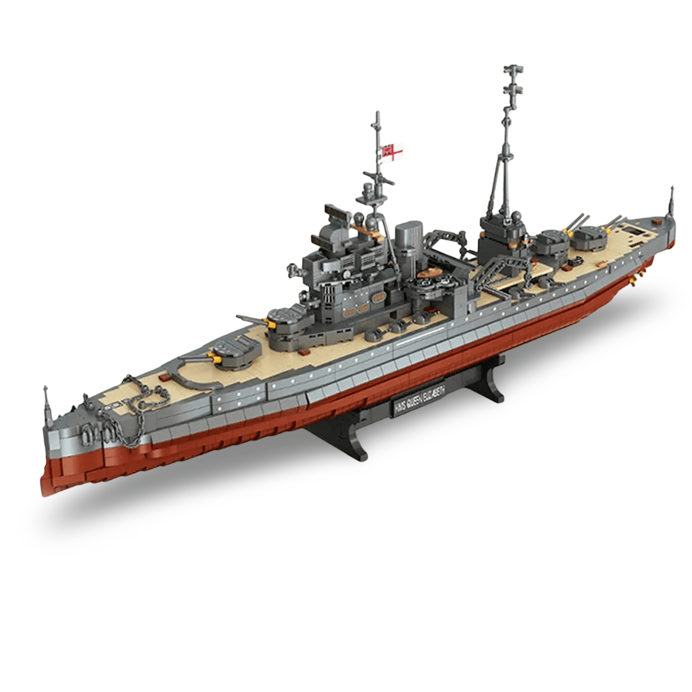 Queen Elizabeth Class Battleship Military | 2277pcs - Power Brickz