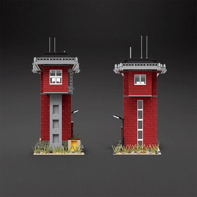 Railway Signal Station - Building Set | Power Brickz