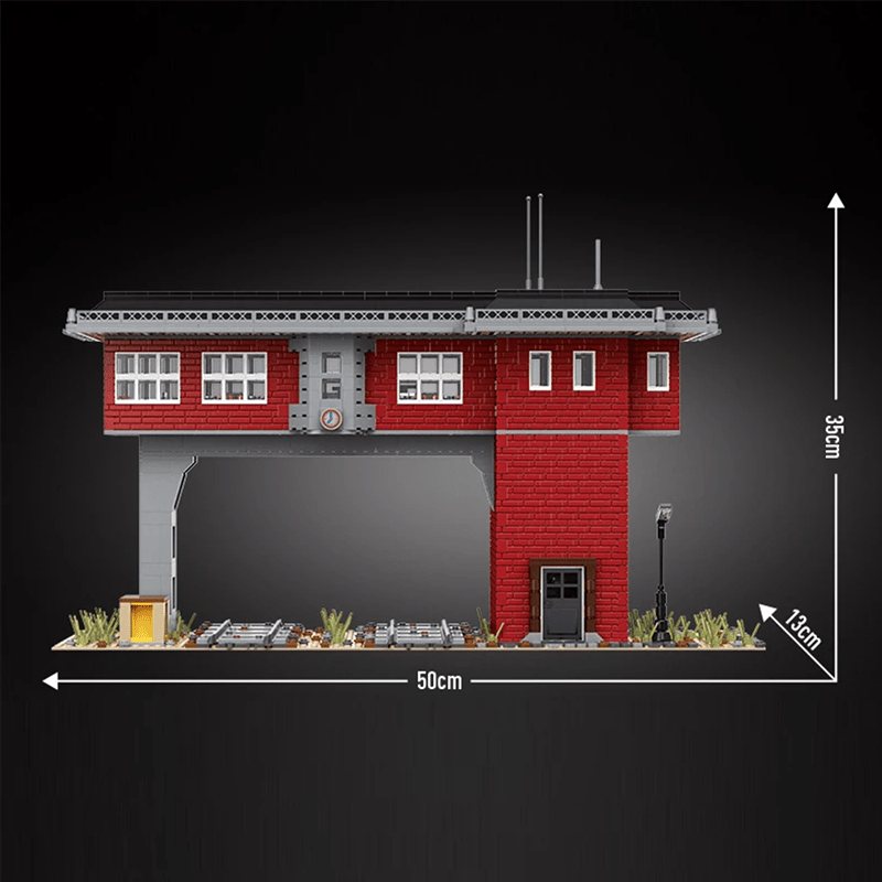Railway Signal Station - Building Set | Power Brickz