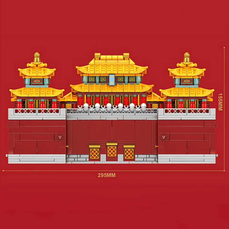 Red Dragon Palace - Building Set | Power Brickz