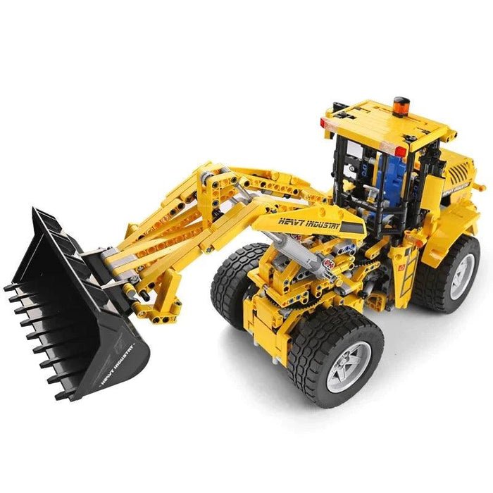 RC Heavy-Duty Bulldozer - Building Set | Power Brickz