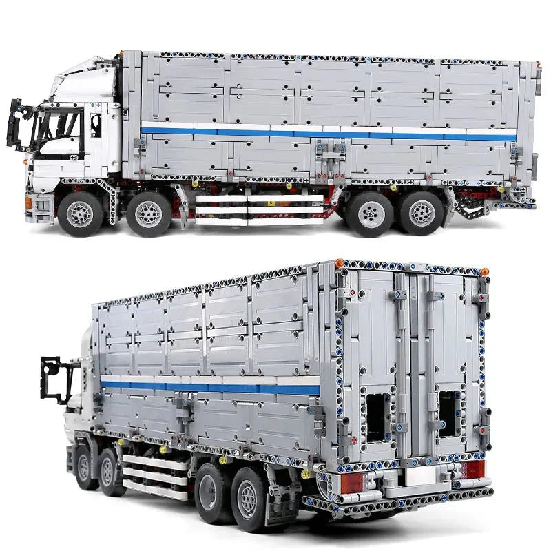 RC Wing-Body Cargo Truck - Building Blocks Set | Power Brickz