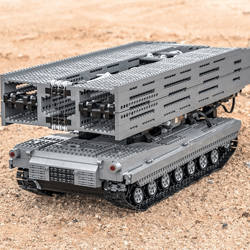 Remote Controlled Abrams Bridge Layer - Building Set | Power Brickz