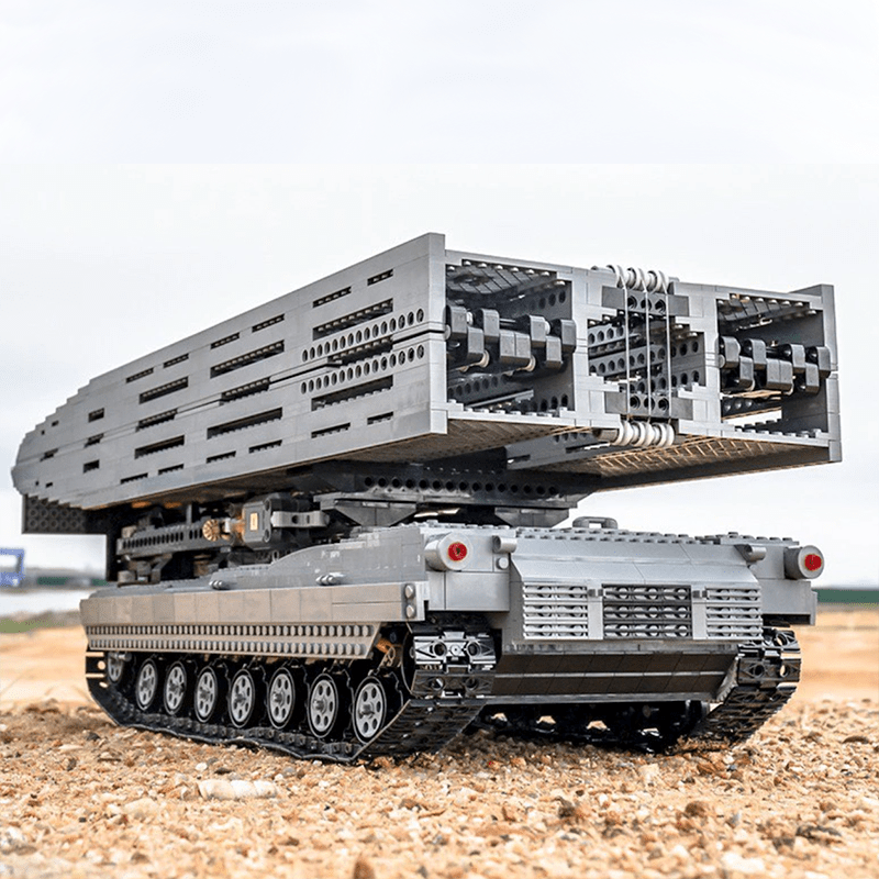 Remote Controlled Abrams Bridge Layer - Building Set | Power Brickz