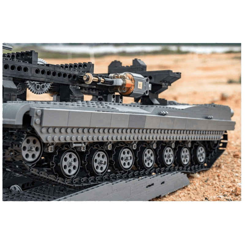 Remote Controlled Abrams Bridge Layer - Building Set | Power Brickz