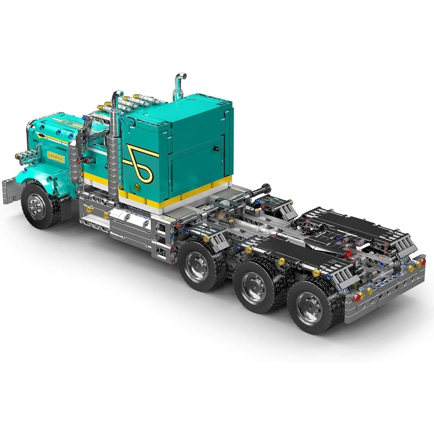 Remote Controlled American Truck - Building Blocks Set | Power Brickz
