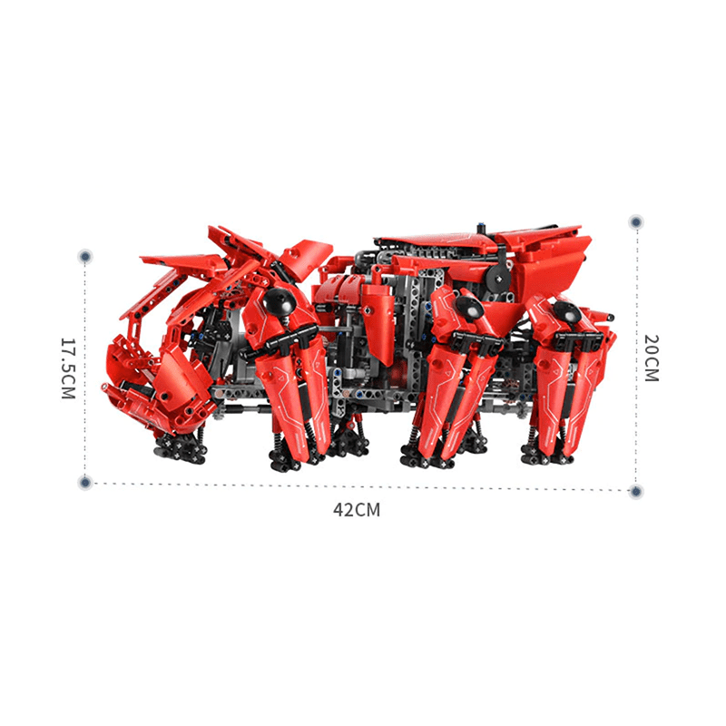 Remote Controlled Battle Hexapod - Building Set | Power Brickz