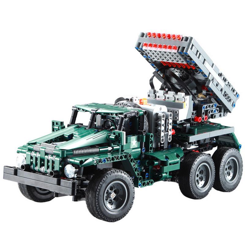 Remote Controlled Combat Vehicle - Building Set | Power Brickz