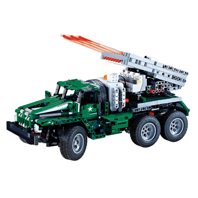 Remote Controlled Combat Vehicle - Building Set | Power Brickz