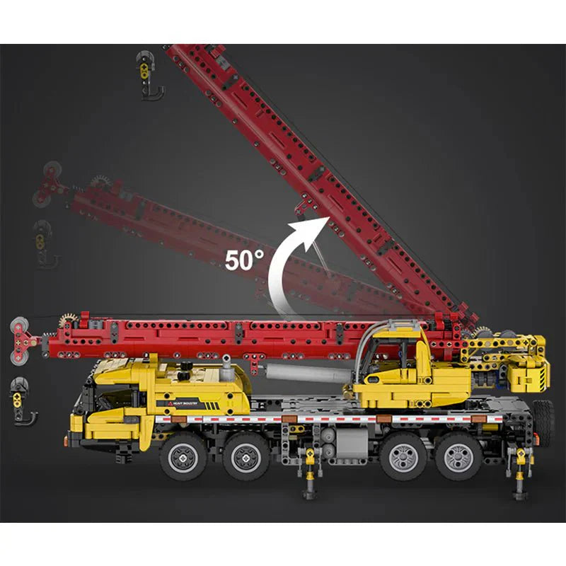 RC Mobile Crane - Building Set | Power Brickz