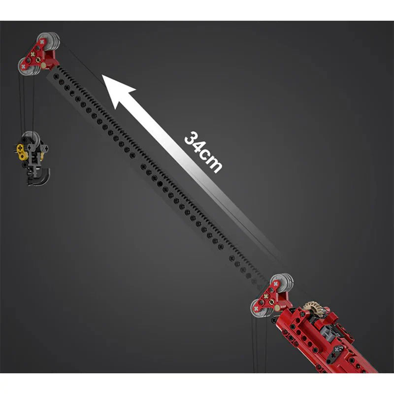 RC Mobile Crane - Building Set | Power Brickz