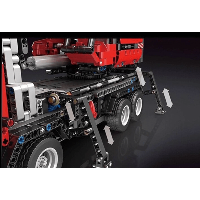 RC Mobile Crane - Building Set | Power Brickz