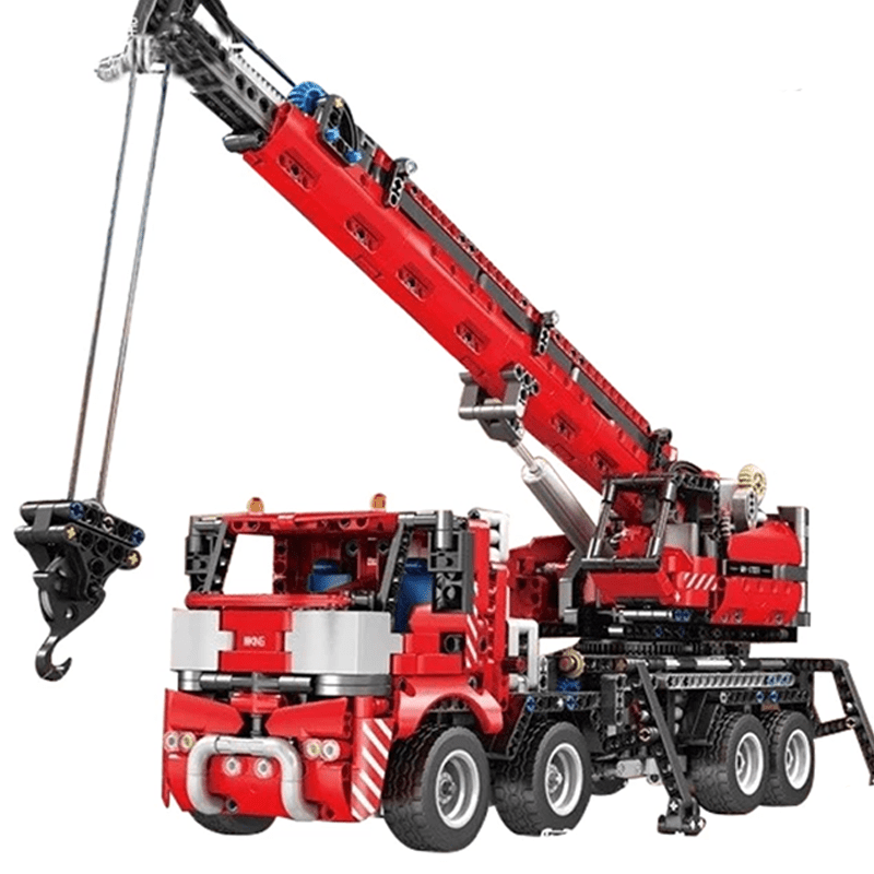 RC Mobile Crane - Building Set | Power Brickz