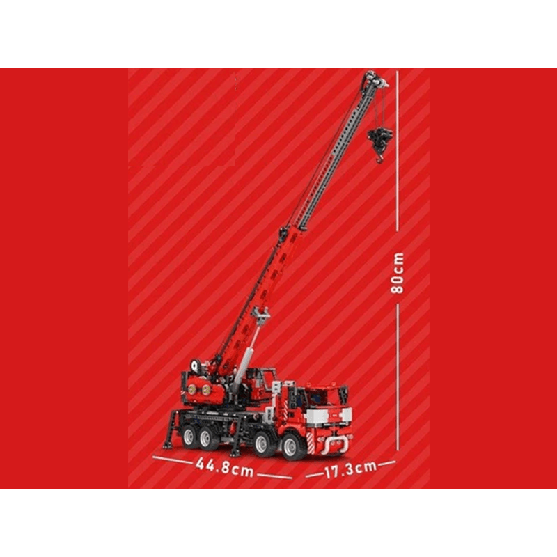 RC Mobile Crane - Building Set | Power Brickz
