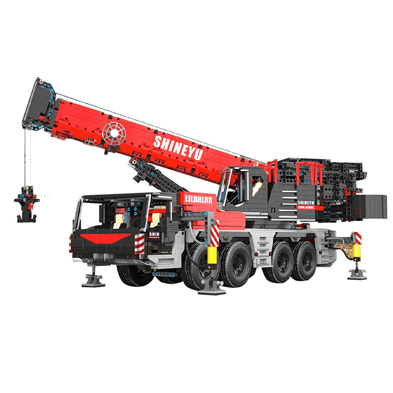RC Mobile Crane - Building Set | Power Brickz