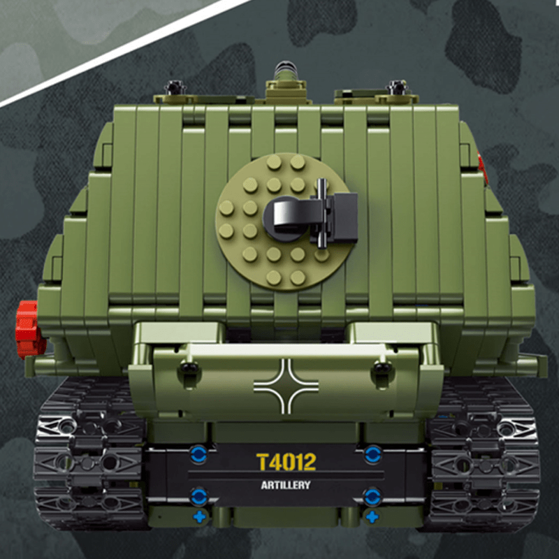 Remote Controlled Ferdid Tank Destroyer - Building Set | Power Brickz