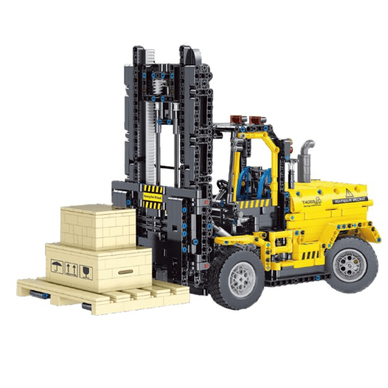 RC Industrial Forklift - Building Set | Power Brickz