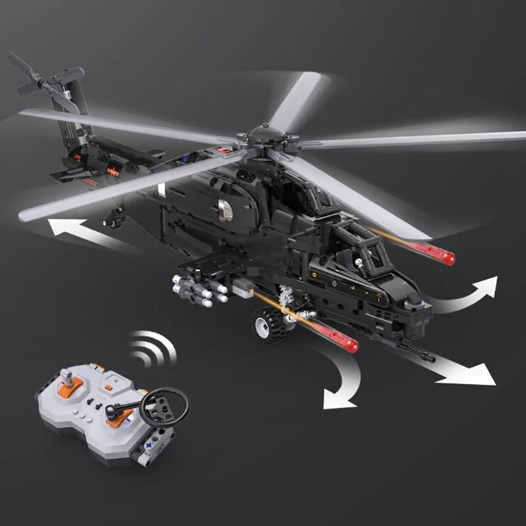 Remote Controlled Helicopter - Building Set | Power Brickz