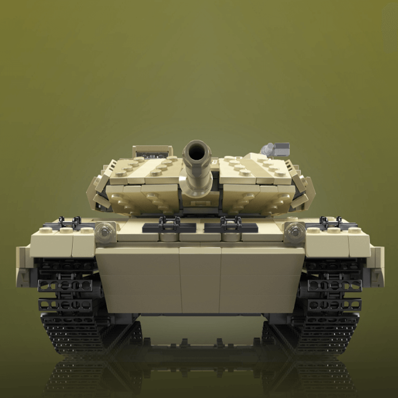 Remote Controlled Leopard Tank - Building Set | Power Brickz