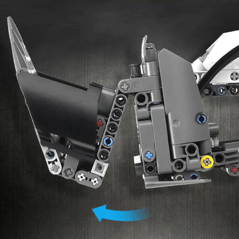 RC Heavy-Duty Wheel Loader - Building Set | Power Brickz