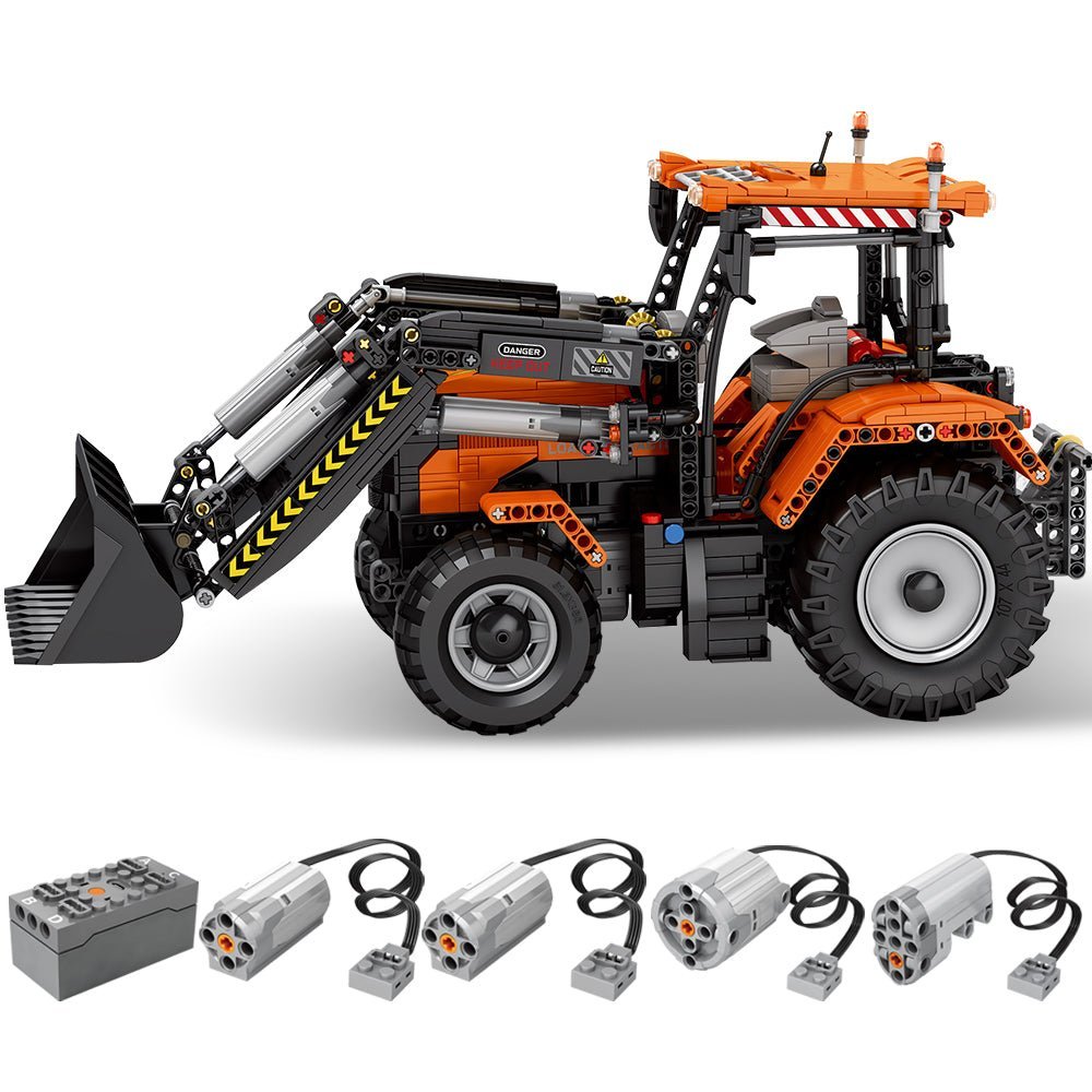 Remote Controlled Loading Tractor | 1496pcs - Power Brickz