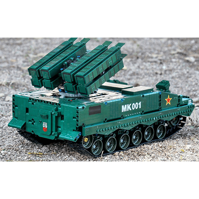 Remote Controlled Missile Shooter - Building Set | Power Brickz