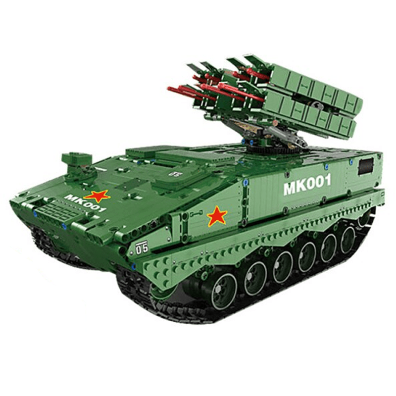 Remote Controlled Missile Shooter - Building Set | Power Brickz