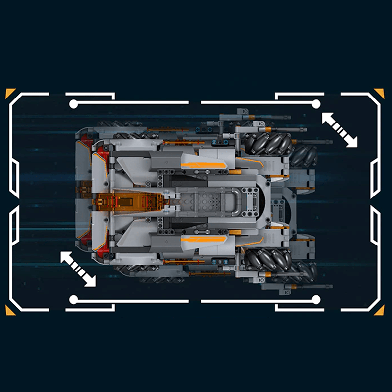 Remote Controlled OmniTank - Building Set | Power Brickz