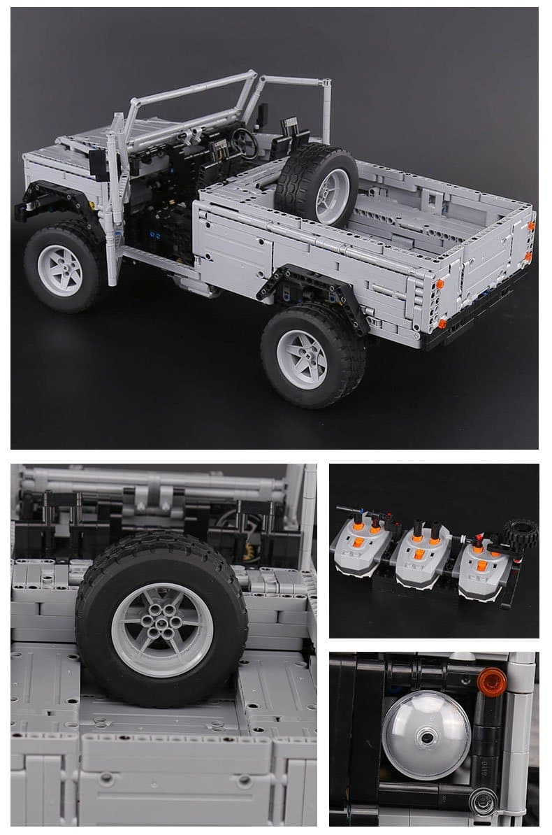 Remote Controlled SUV - Building Set | Power Brickz